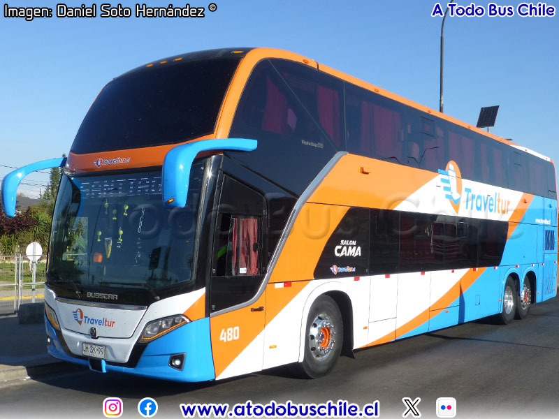 Busscar Vissta Buss DD / Scania K-400B eev5 / TravelTur
