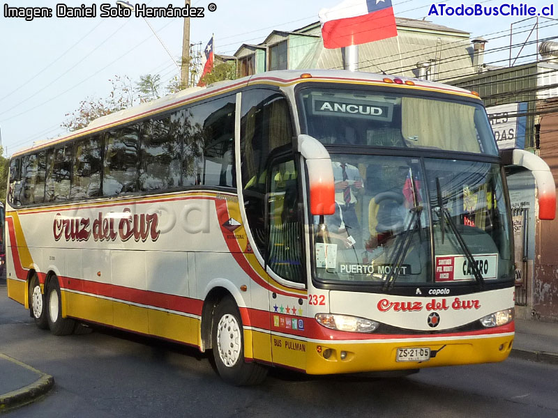 Marcopolo Paradiso G6 1200 / Volvo B-12R / Cruz del Sur