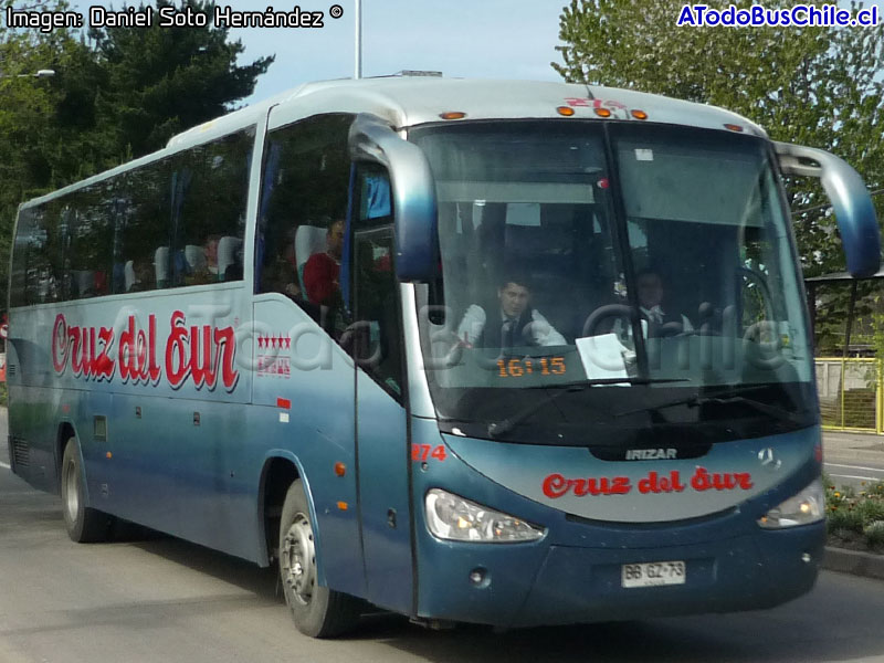 Irizar Century III 3.70 / Mercedes Benz O-500RS-1636 / Cruz del Sur