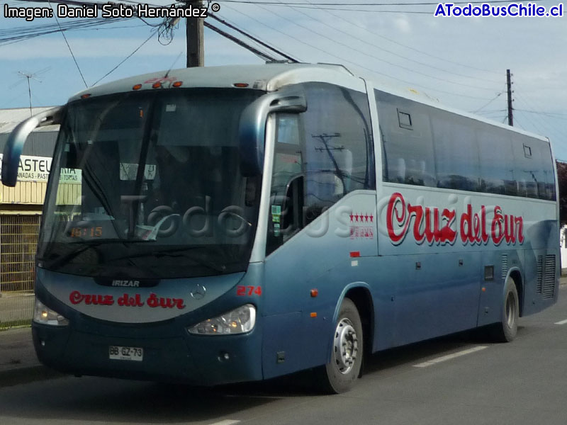 Irizar Century III 3.70 / Mercedes Benz O-500RS-1636 / Cruz del Sur