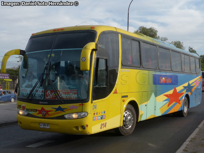 Marcopolo Viaggio G6 1050 / Mercedes Benz O-500RS-1636 / Sol del Pacífico