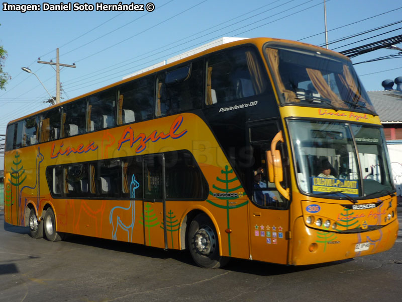 Busscar Panorâmico DD / Volvo B-12R / Línea Azul