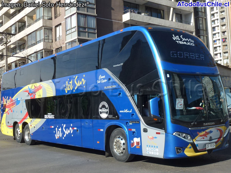 Busscar Vissta Buss DD / Mercedes Benz O-500RSD-2441 BlueTec5 / Jet Sur
