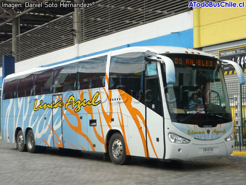 Irizar Century III 3.90 / Scania K-380B / Línea Azul