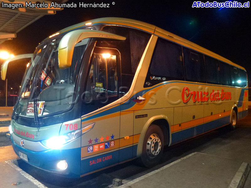 Marcopolo Paradiso G7 1050 / Mercedes Benz O-500RS-1836 / Cruz del Sur