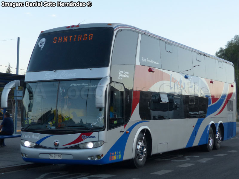 Marcopolo Paradiso G6 1800DD / Scania K-420 / Lista Azul