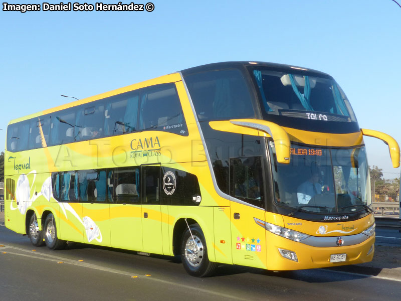 Marcopolo Paradiso G7 1800DD / Volvo B-450R Euro5 / Buses Tepual