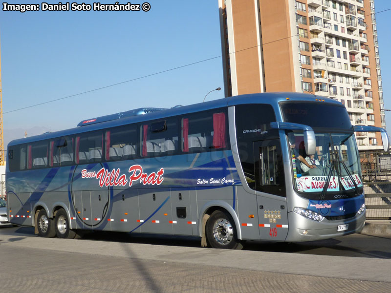 Comil Campione 3.65 / Mercedes Benz O-500RSD-2442 / Salón Villa Prat