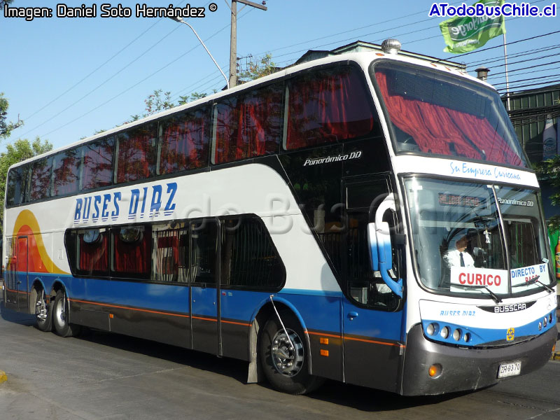 Busscar Panorâmico DD / Mercedes Benz O-500RSD-2036 / Buses Díaz