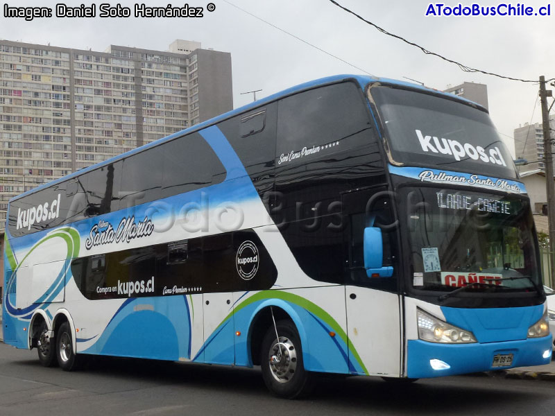 Modasa Zeus II / Scania K-410B / Pullman Santa María