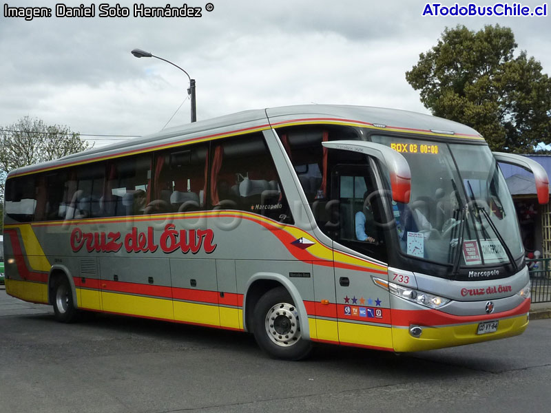 Marcopolo Paradiso G7 1050 / Mercedes Benz O-500RS-1836 / Cruz del Sur