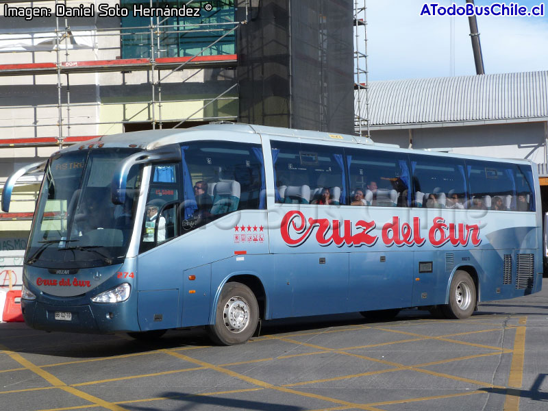 Irizar Century III 3.70 / Mercedes Benz O-500RS-1636 / Cruz del Sur