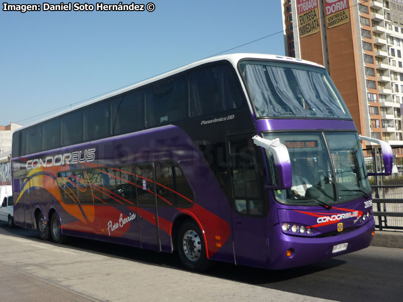 Busscar Panorâmico DD / Scania K-420 / Cóndor Bus - Flota Barrios