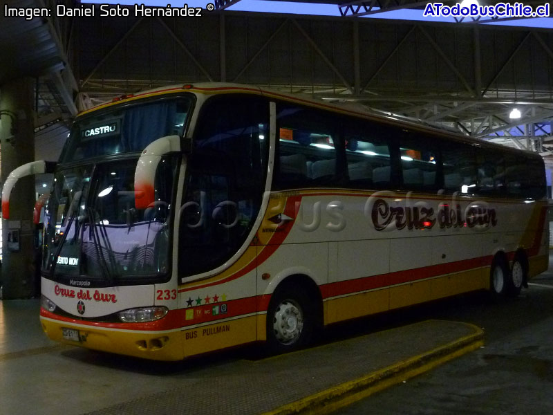 Marcopolo Paradiso G6 1200 / Volvo B-12R / Cruz del Sur