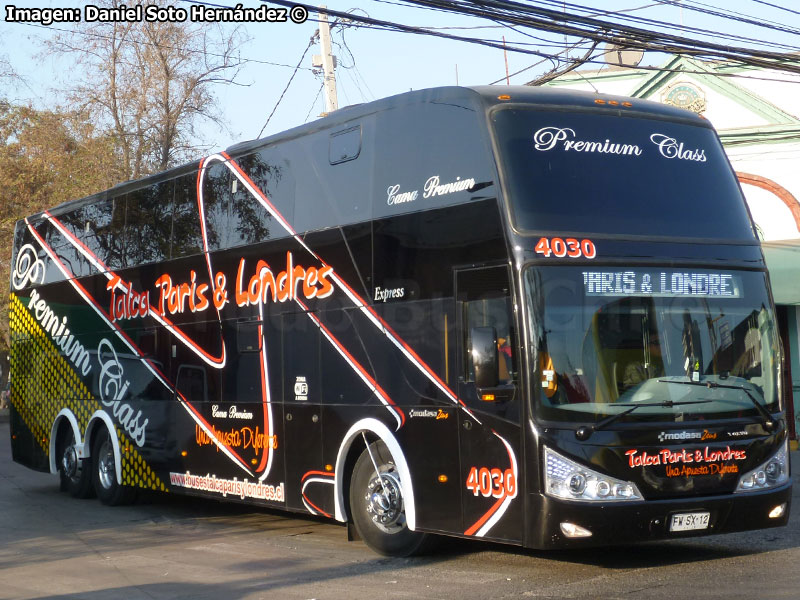 Modasa Zeus II / Volvo B-11R Euro5 / Talca París & Londres