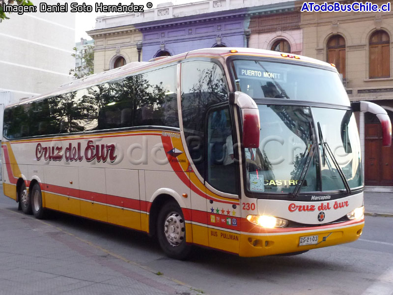 Marcopolo Paradiso G6 1200 / Volvo B-12R / Cruz del Sur