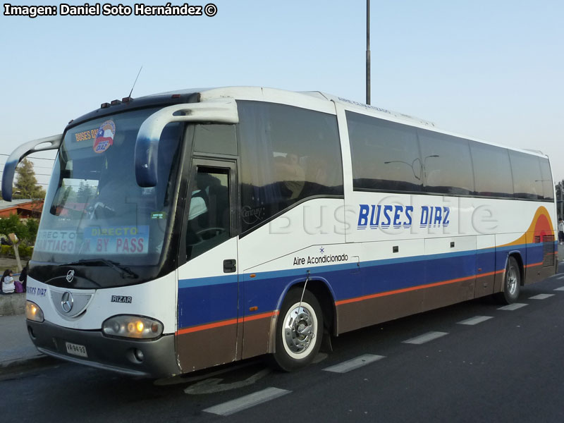 Irizar Century II 3.70 / Mercedes Benz O-400RSE / Buses Díaz