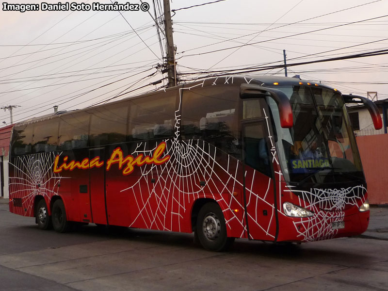 Irizar Century III 3.90 / Mercedes Benz O-500RSD-2036 / Línea Azul