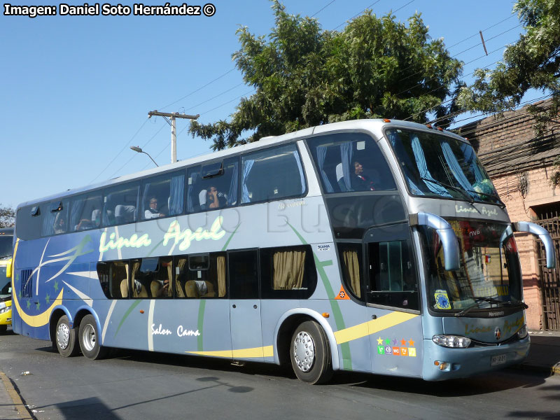 Marcopolo Paradiso G6 1800DD / Scania K-420 / Línea Azul