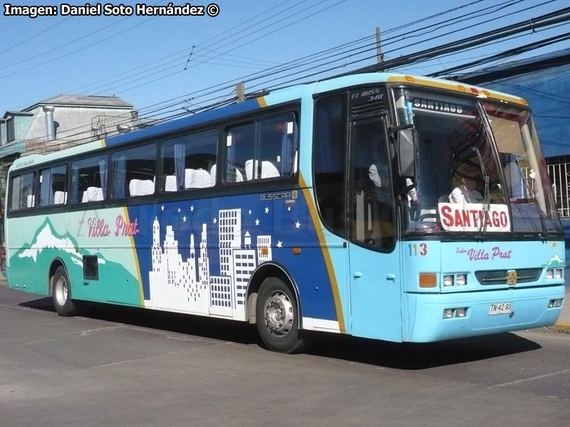 Busscar El Buss 340 / Scania K-124IB / Salón Villa Prat