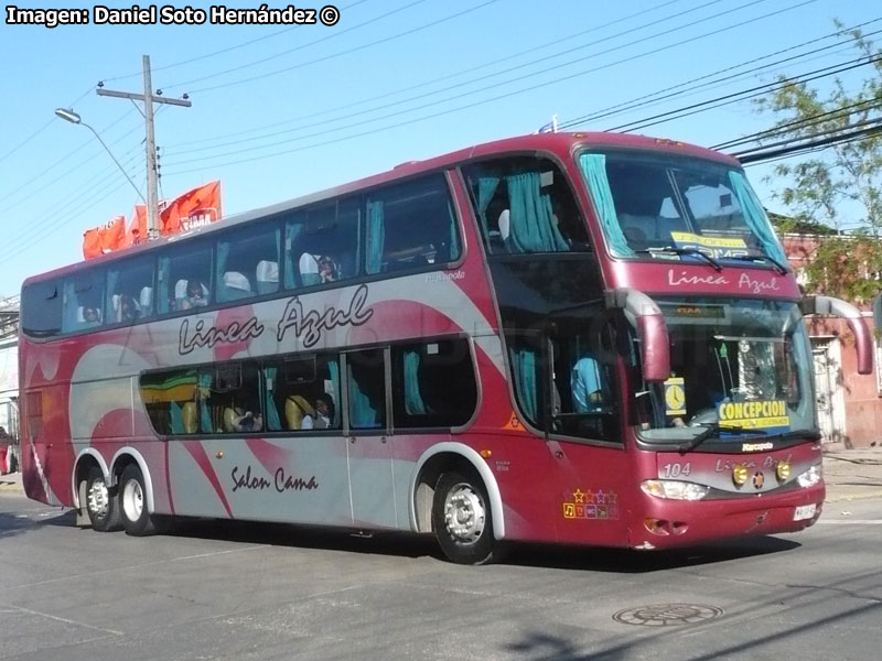 Marcopolo Paradiso G6 1800DD / Volvo B-12R / Línea Azul