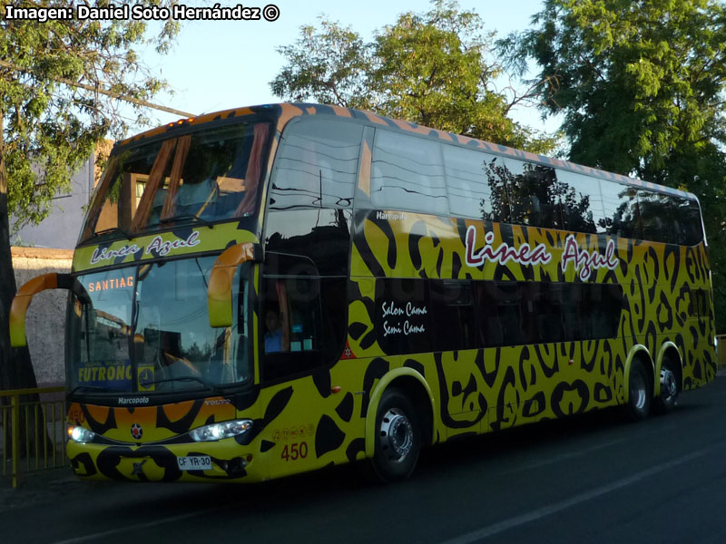 Marcopolo Paradiso G6 1800DD / Volvo B-12R / Línea Azul