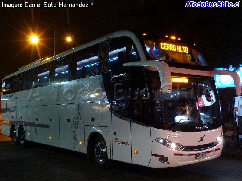 Comil Campione HD / Volvo B-420R Euro5 / Pullman Santa María