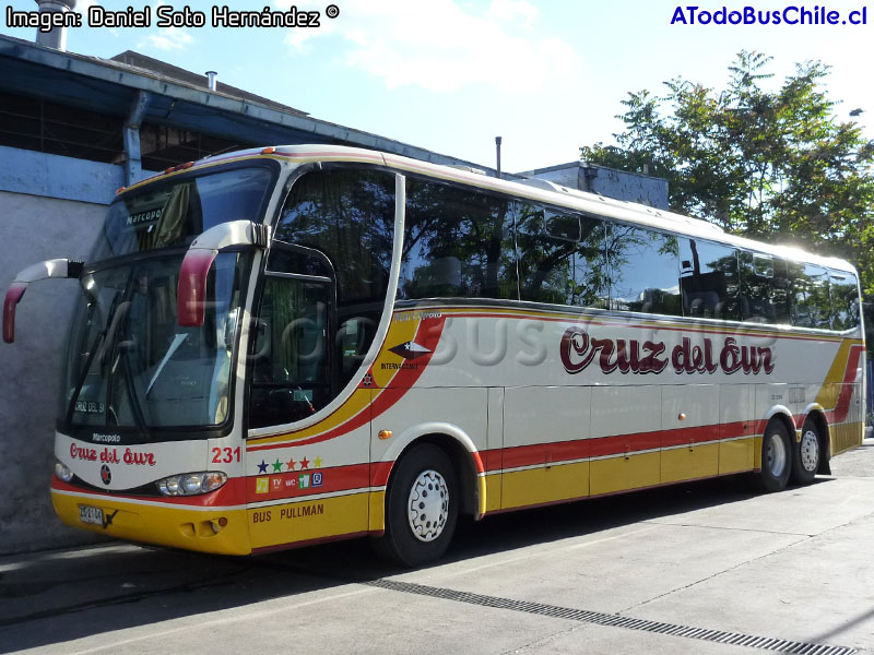 Marcopolo Paradiso G6 1200 / Volvo B-12R / Cruz del Sur