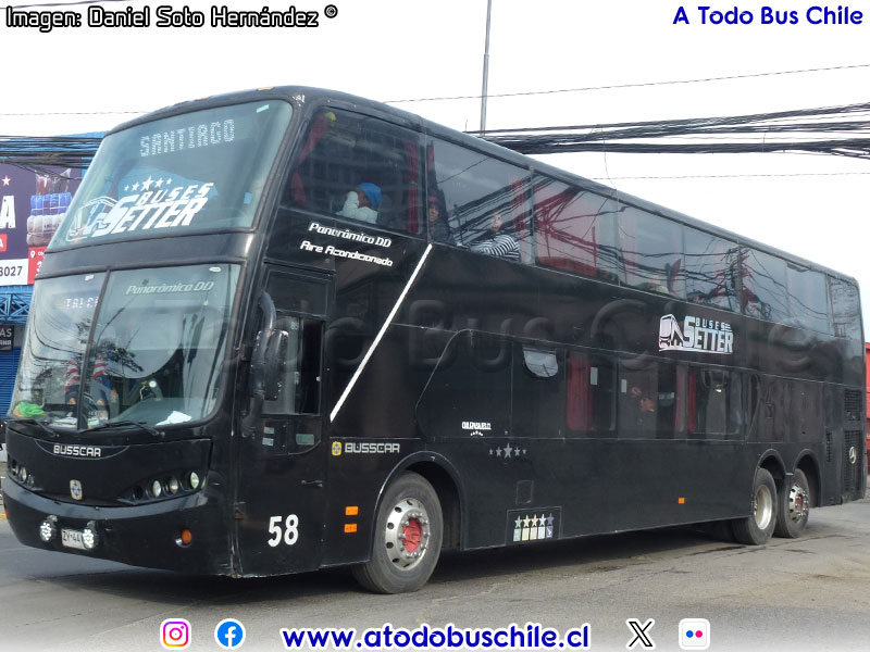 Busscar Panorâmico DD / Mercedes Benz O-500RSD-2036 / Pullman Setter