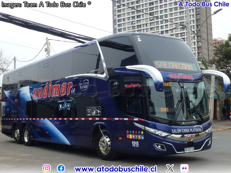 Marcopolo Paradiso New G7 1800DD / Volvo B-450R Euro5 / Nueva Andimar