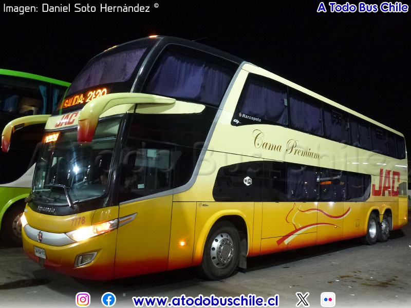 Marcopolo Paradiso G7 1800DD / Scania K-400B eev5 / Buses JAC