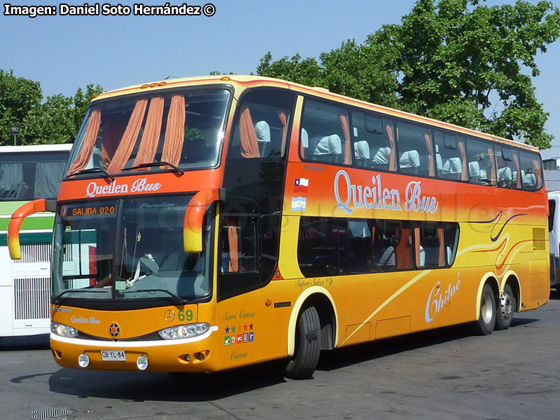 Marcopolo Paradiso G6 1800DD / Mercedes Benz O-500RSD-2442 / Queilen Bus