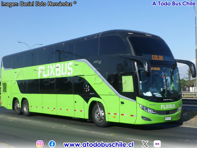 Comil Campione Invictus DD / Volvo B-450R Euro5 / Flixbus Chile