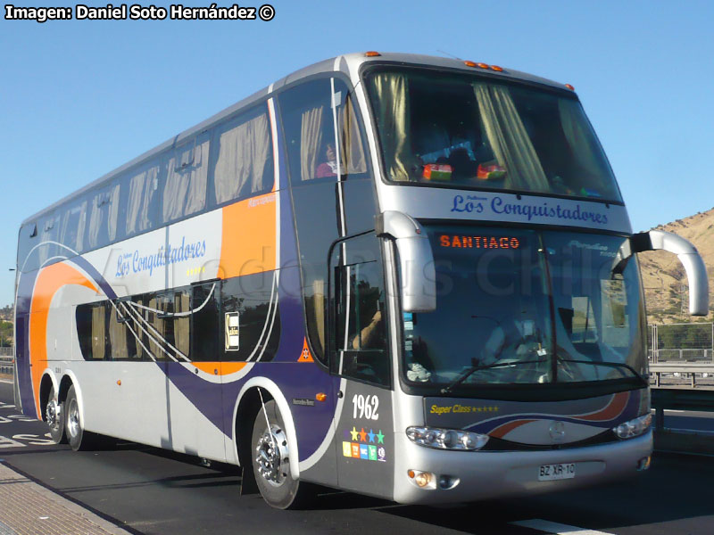 Marcopolo Paradiso G6 1800DD / Mercedes Benz O-500RSD-2442 / Los Conquistadores del Sur