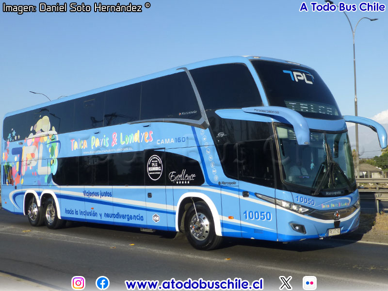 Marcopolo Paradiso New G7 1800DD / Mercedes Benz O-500RSD-2441 BlueTec5 / Talca París & Londres