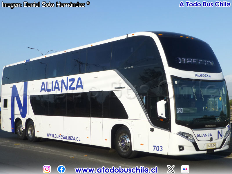 Busscar Vissta Buss DD / Volvo B-450R Euro5 / Buses Alianza