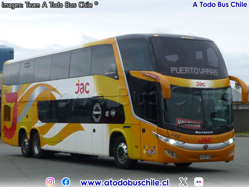 Marcopolo Paradiso G7 1800DD / Mercedes Benz O-500RSD-2441 BlueTec5 / Buses JAC