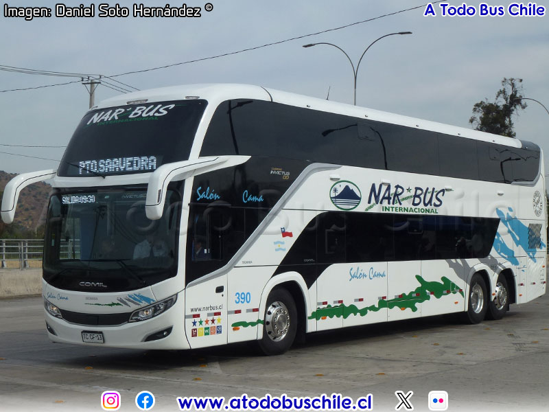 Comil Campione Invictus DD / Scania K-450CB eev5 / NAR Bus