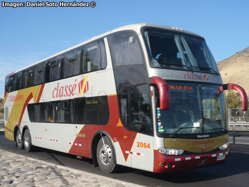 Marcopolo Paradiso G6 1800DD / Volvo B-12R / Los Conquistadores del Sur