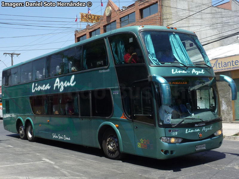 Marcopolo Paradiso G6 1800DD / Scania K-420 / Línea Azul