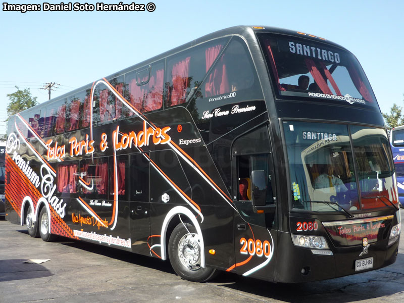 Busscar Panorâmico DD / Volvo B-12R / Talca París & Londres