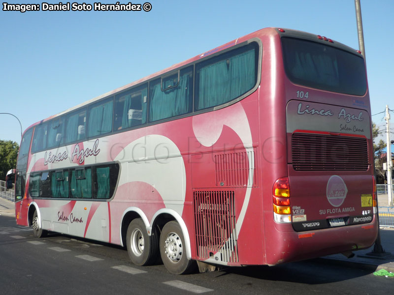 Marcopolo Paradiso G6 1800DD / Volvo B-12R / Línea Azul