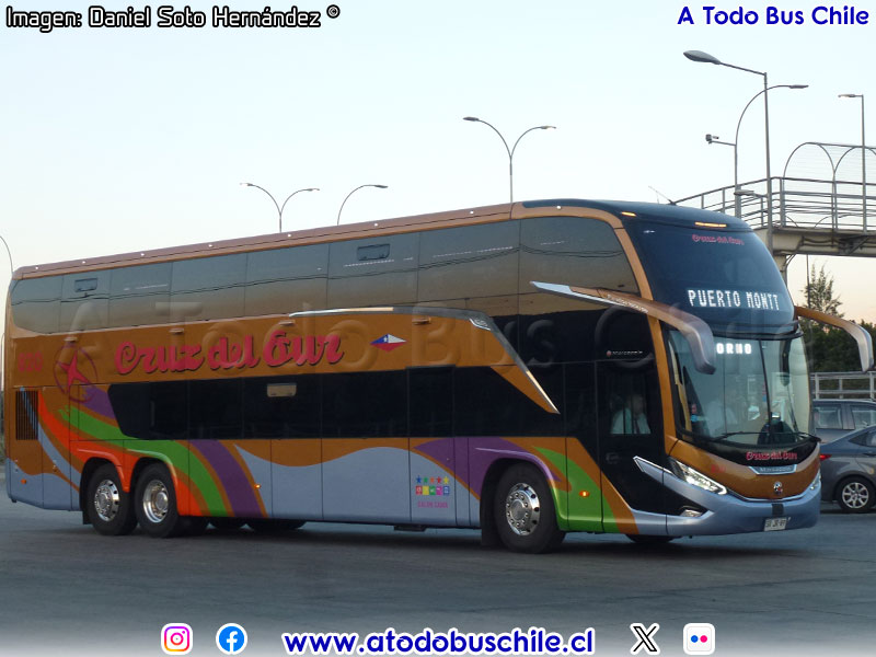 Marcopolo Paradiso G8 1800DD / Scania K-450CB eev5 / Cruz del Sur