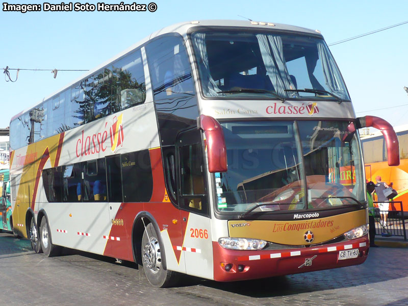 Marcopolo Paradiso G6 1800DD / Volvo B-12R / Los Conquistadores del Sur