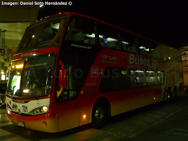 Busscar Panorâmico DD / Mercedes Benz O-500RSD-2442 / Buses JM