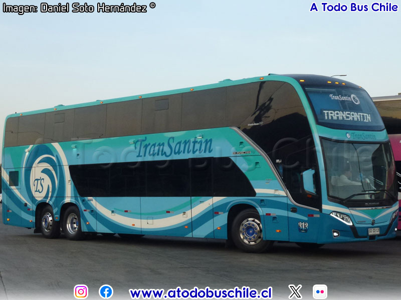 Busscar Vissta Buss DD / Volvo B-450R Euro5 / TranSantin