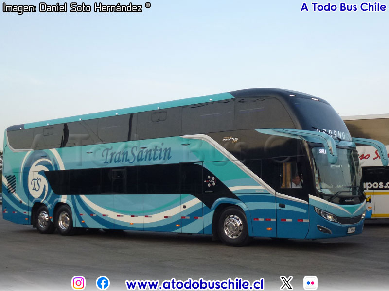 Comil Campione Invictus DD / Scania K-450CB eev5 / TranSantin