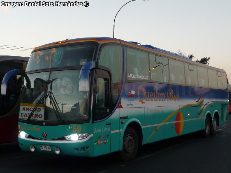 Marcopolo Paradiso G6 1200 / Mercedes Benz O-500RSD-2036 / Queilen Bus