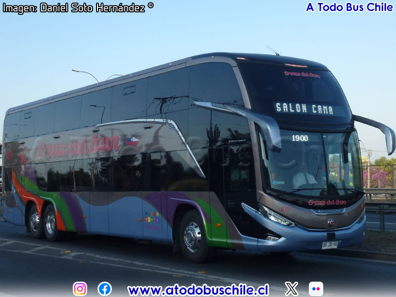 Marcopolo Paradiso G8 1800DD / Scania K-450CB eev5 / Cruz del Sur