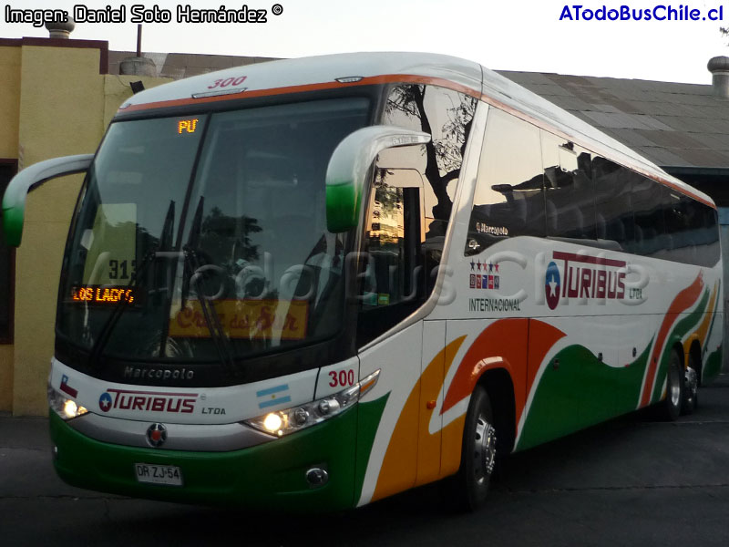 Marcopolo Paradiso G7 1200 / Scania K-420B / Turibus Ltda. (Auxiliar Cruz del Sur)